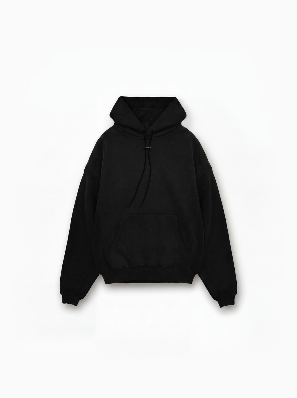 AC1 STAMP VINTAGE OVERSIZED HOODIE - BLACK – AC1 STUDIO