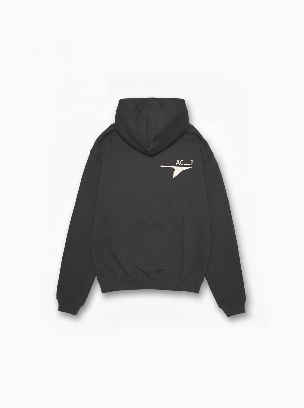 AC1 STAMP VINTAGE OVERSIZED HOODIE - ENTS GRAY