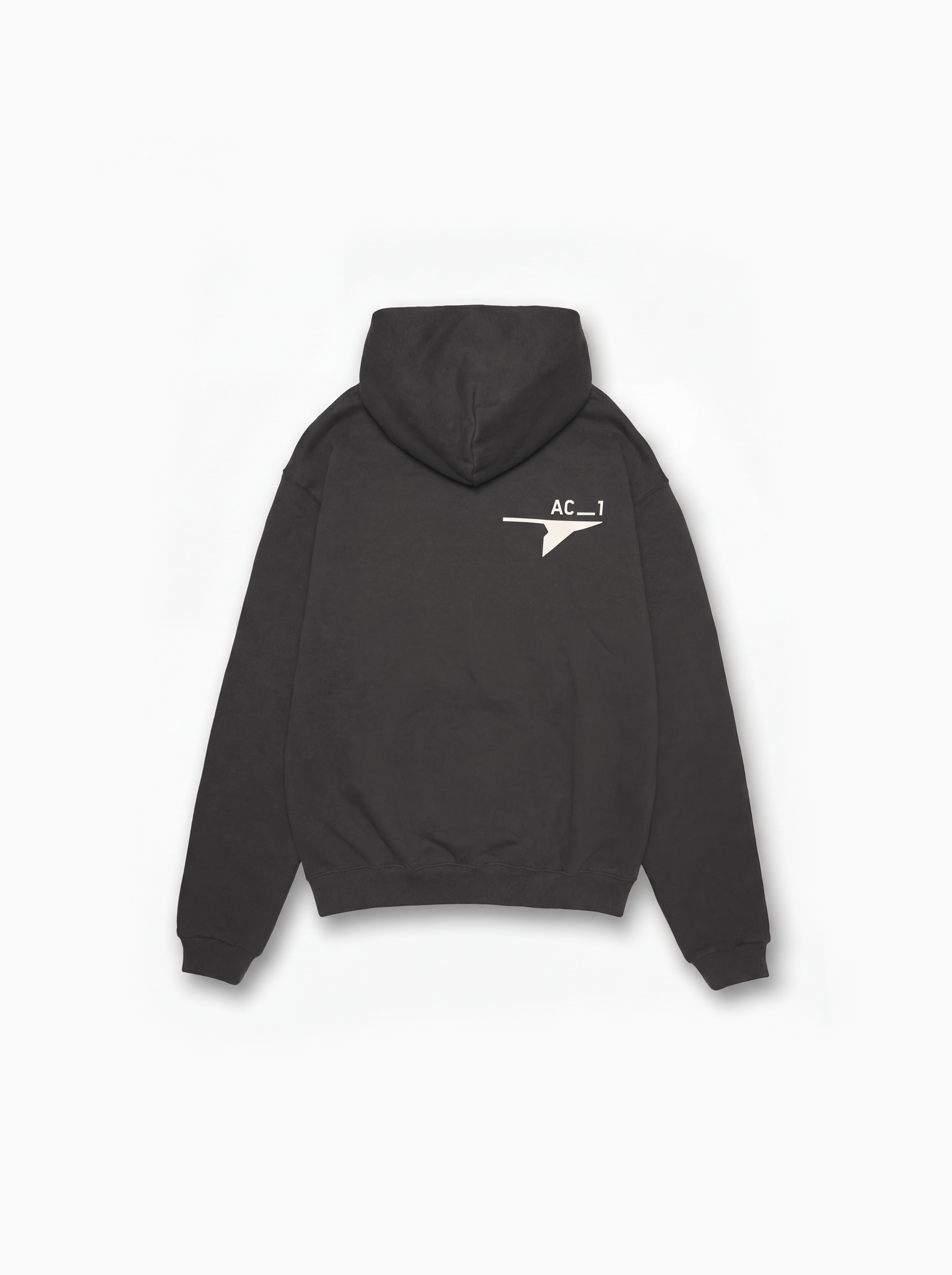 AC1 STAMP VINTAGE OVERSIZED HOODIE - ENTS GRAY
