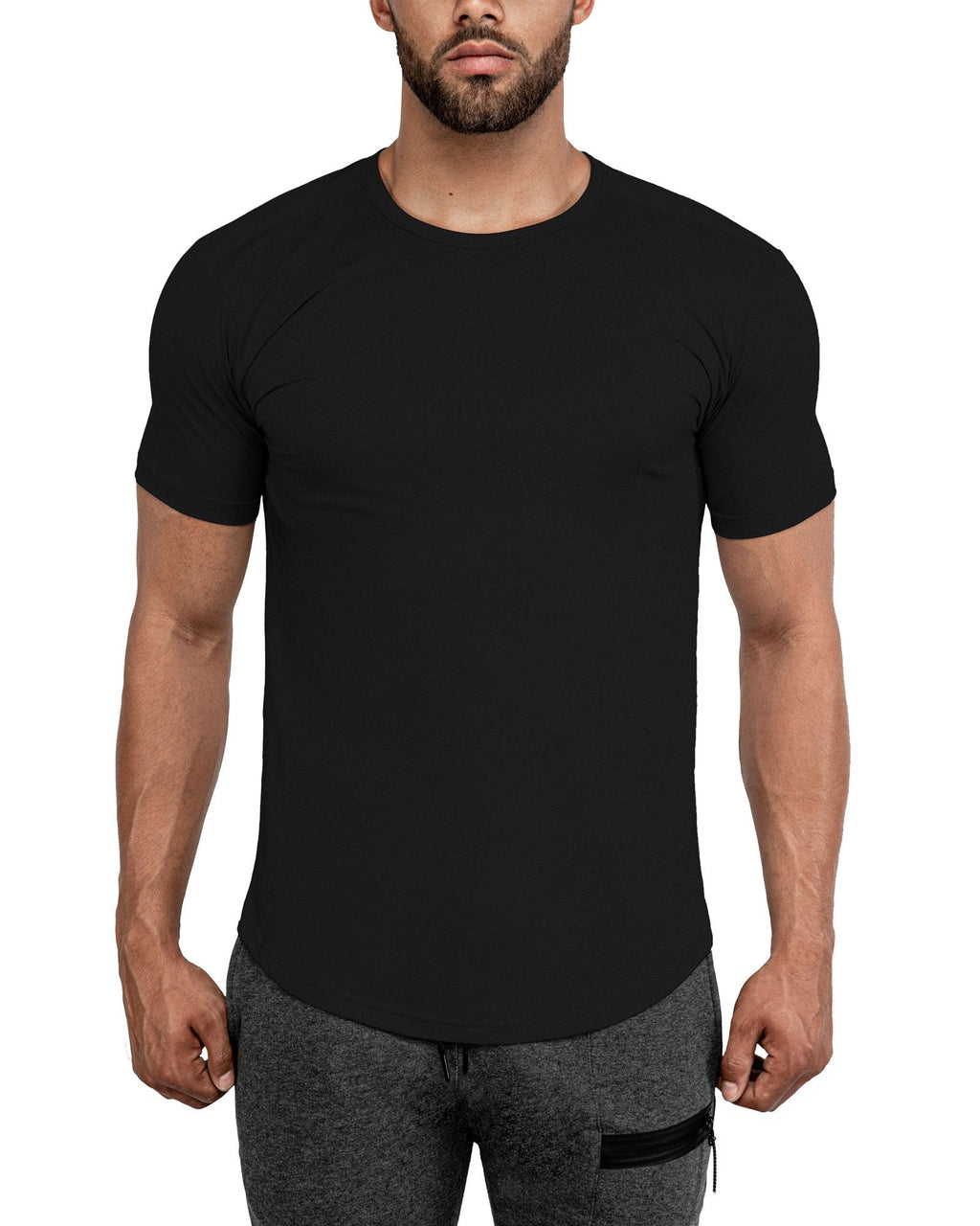 GROUNDED PERFORMANCE TEE – BLACK