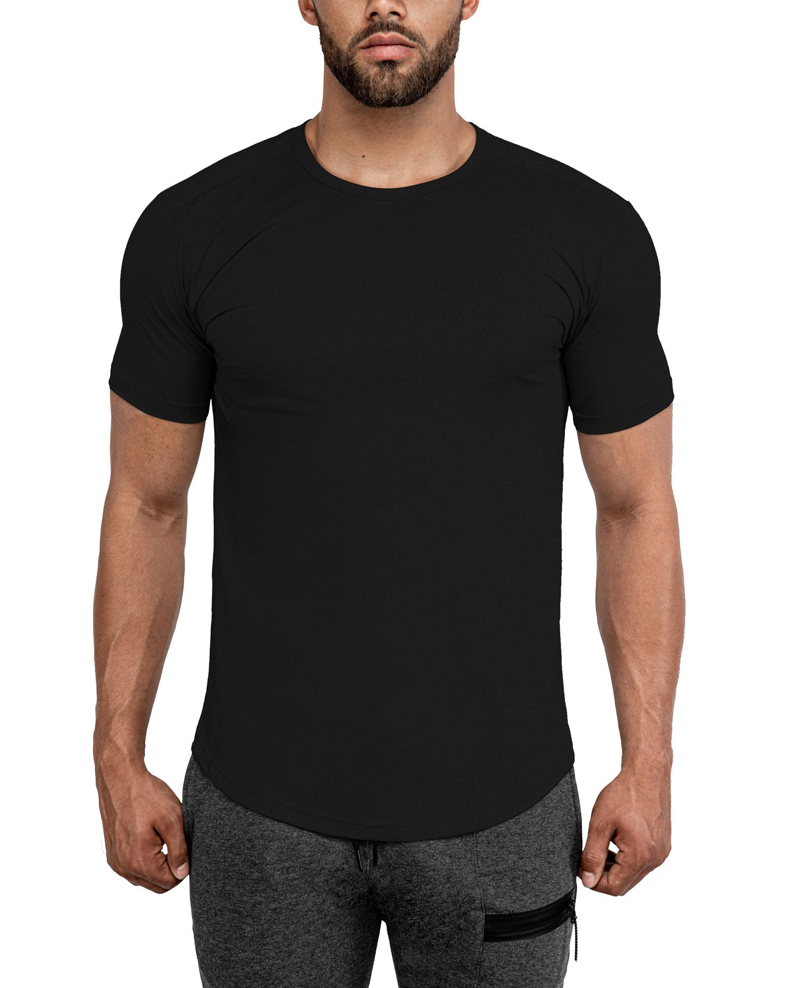 GROUNDED PERFORMANCE TEE – BLACK