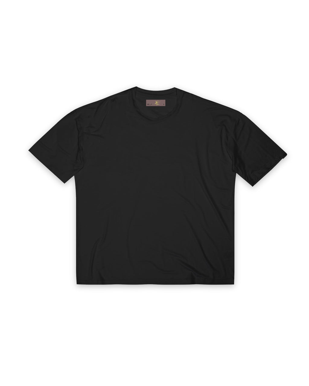 Bamboo Oversized Tee - Brutalist - Black