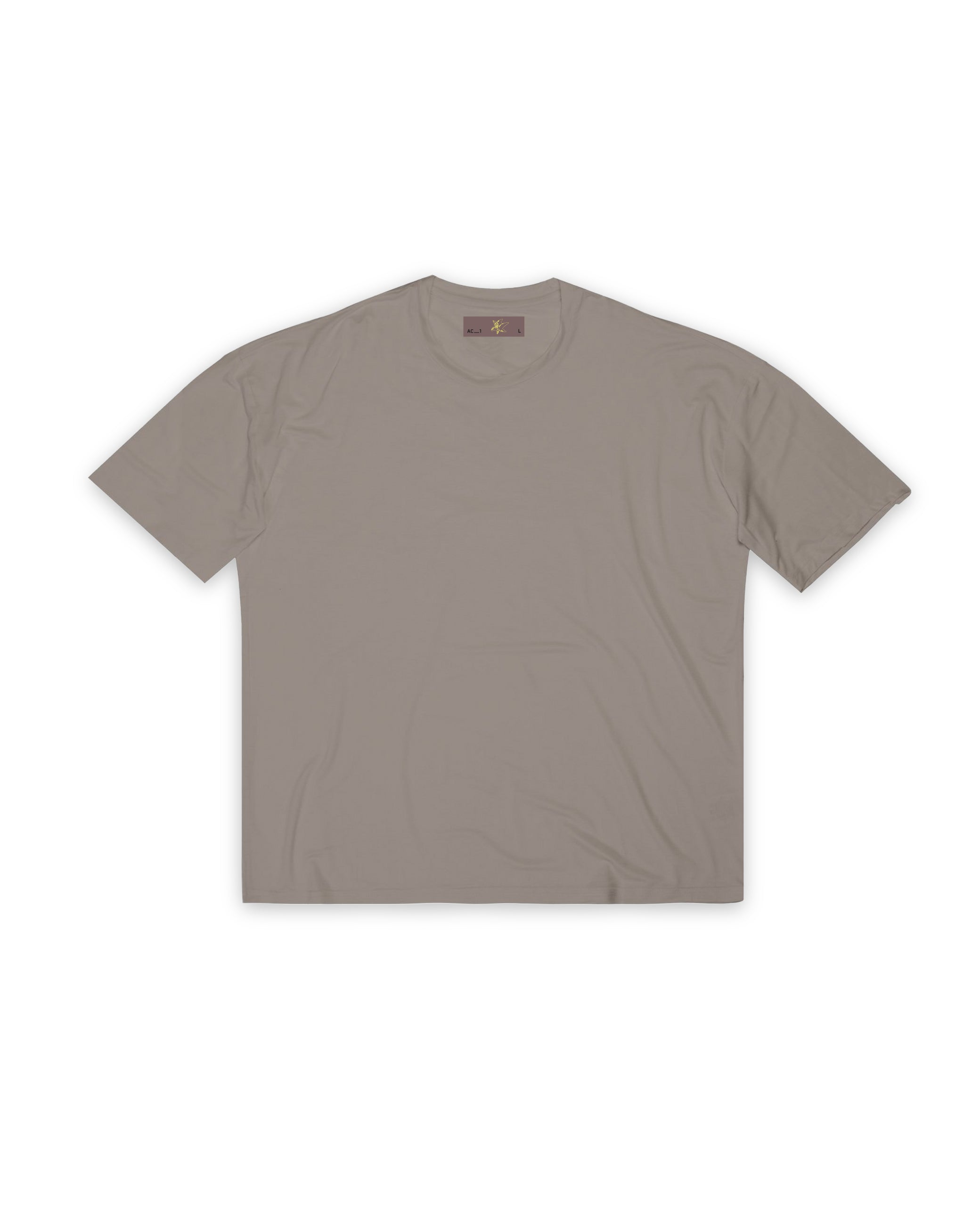 Bamboo Oversized Tee - Brutalist - Desert