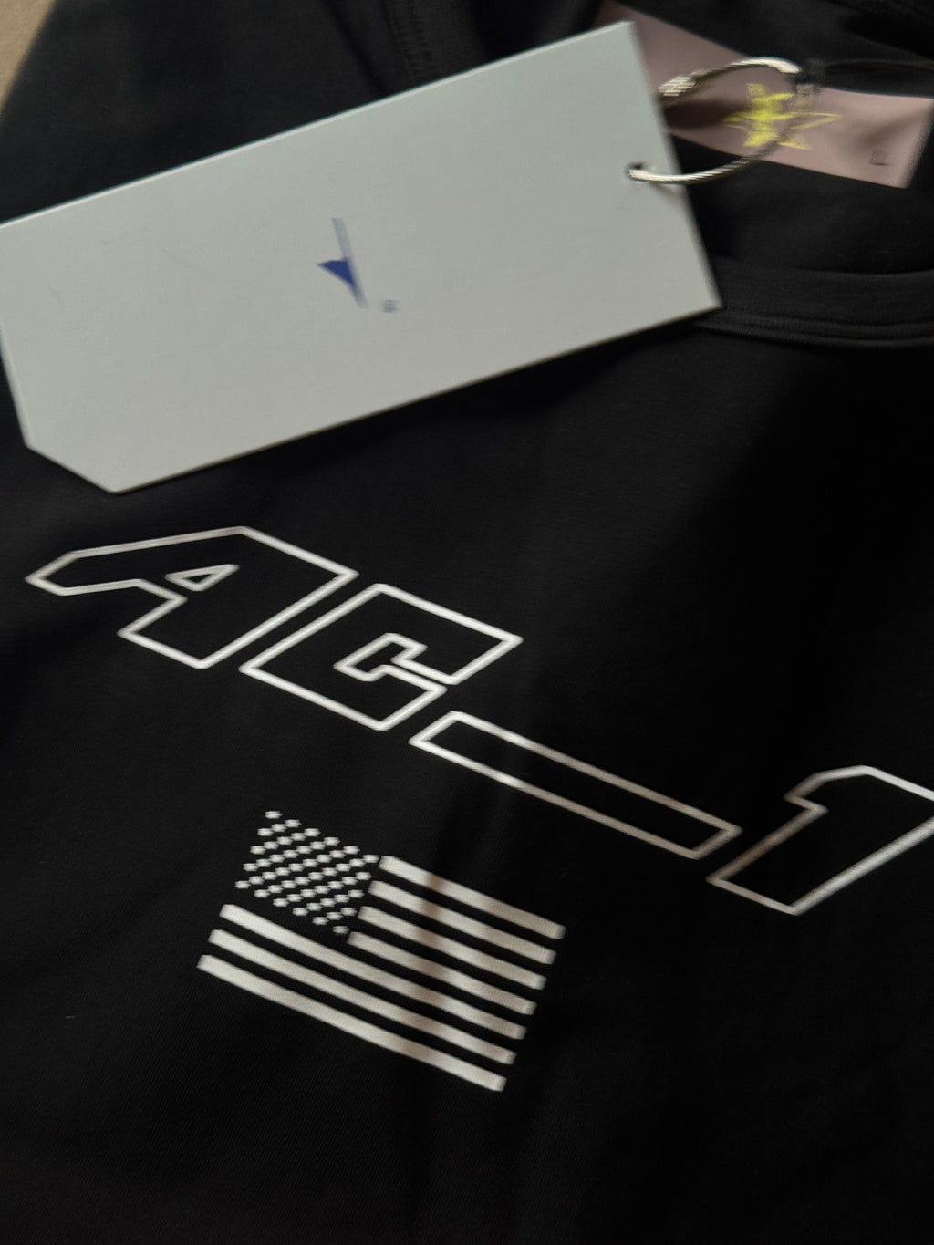 AC-1 Flag Tee - Athletifit ™ - Black