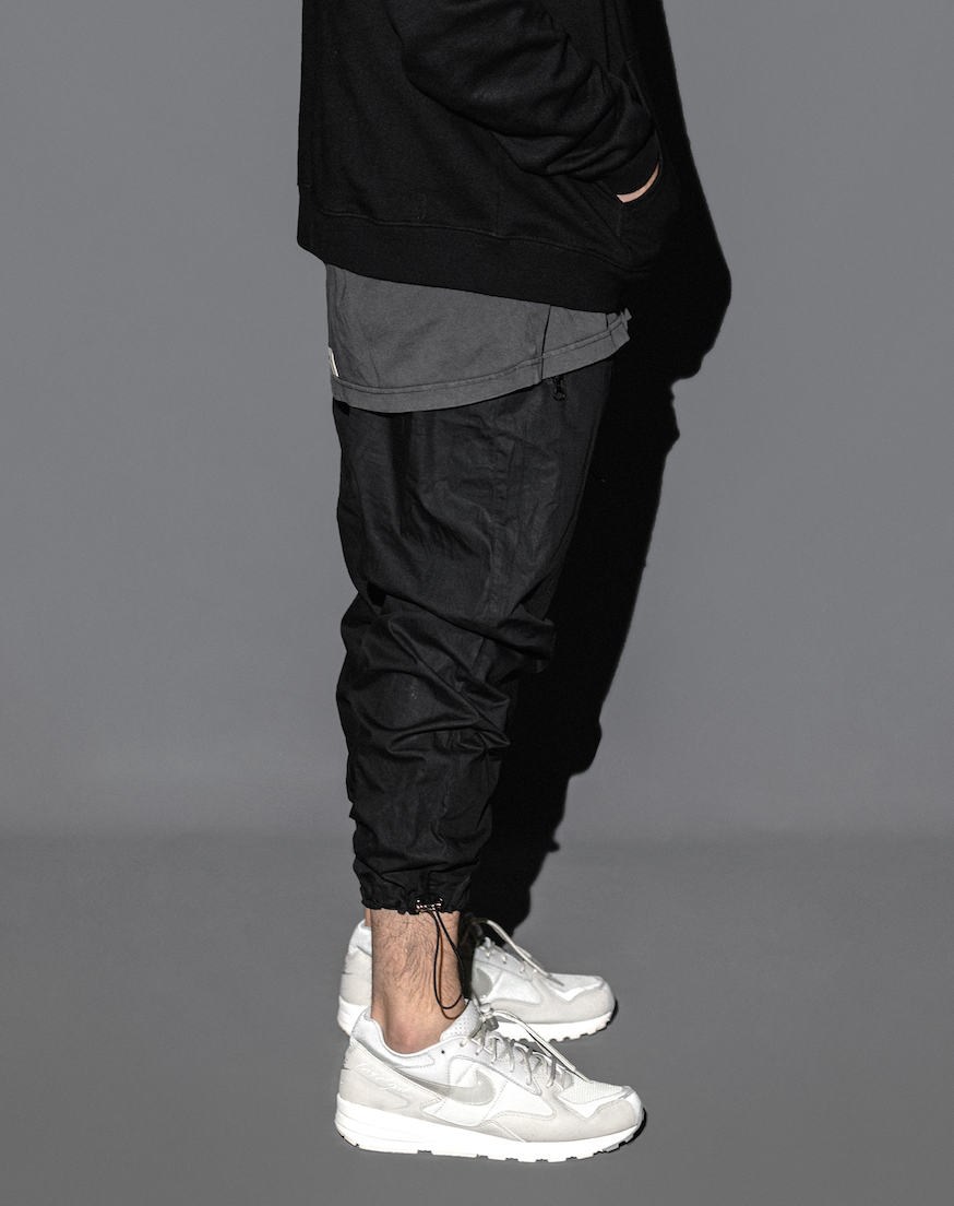 Performance Parachute Joggers - Black
