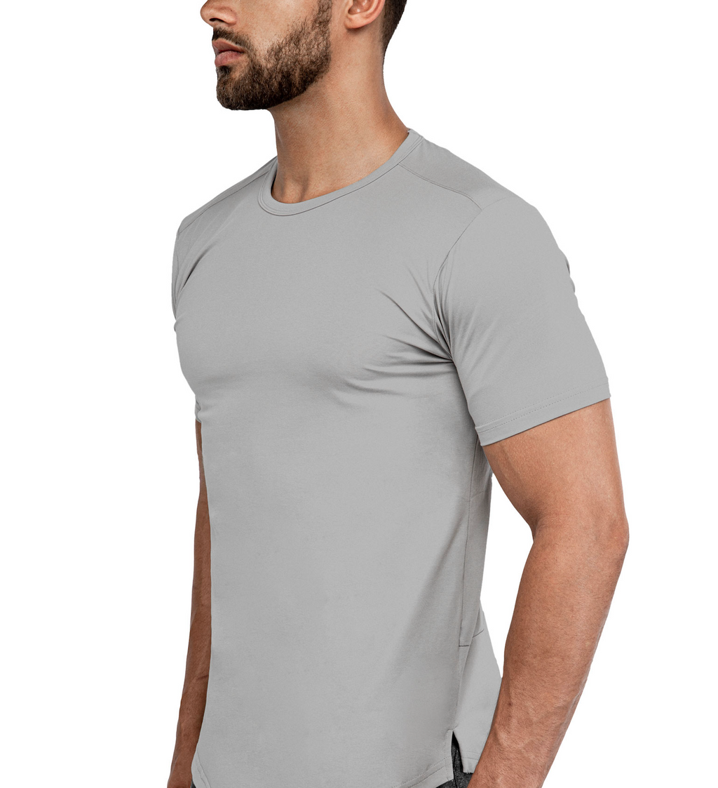 Performance Tee - Brutalist - Stone