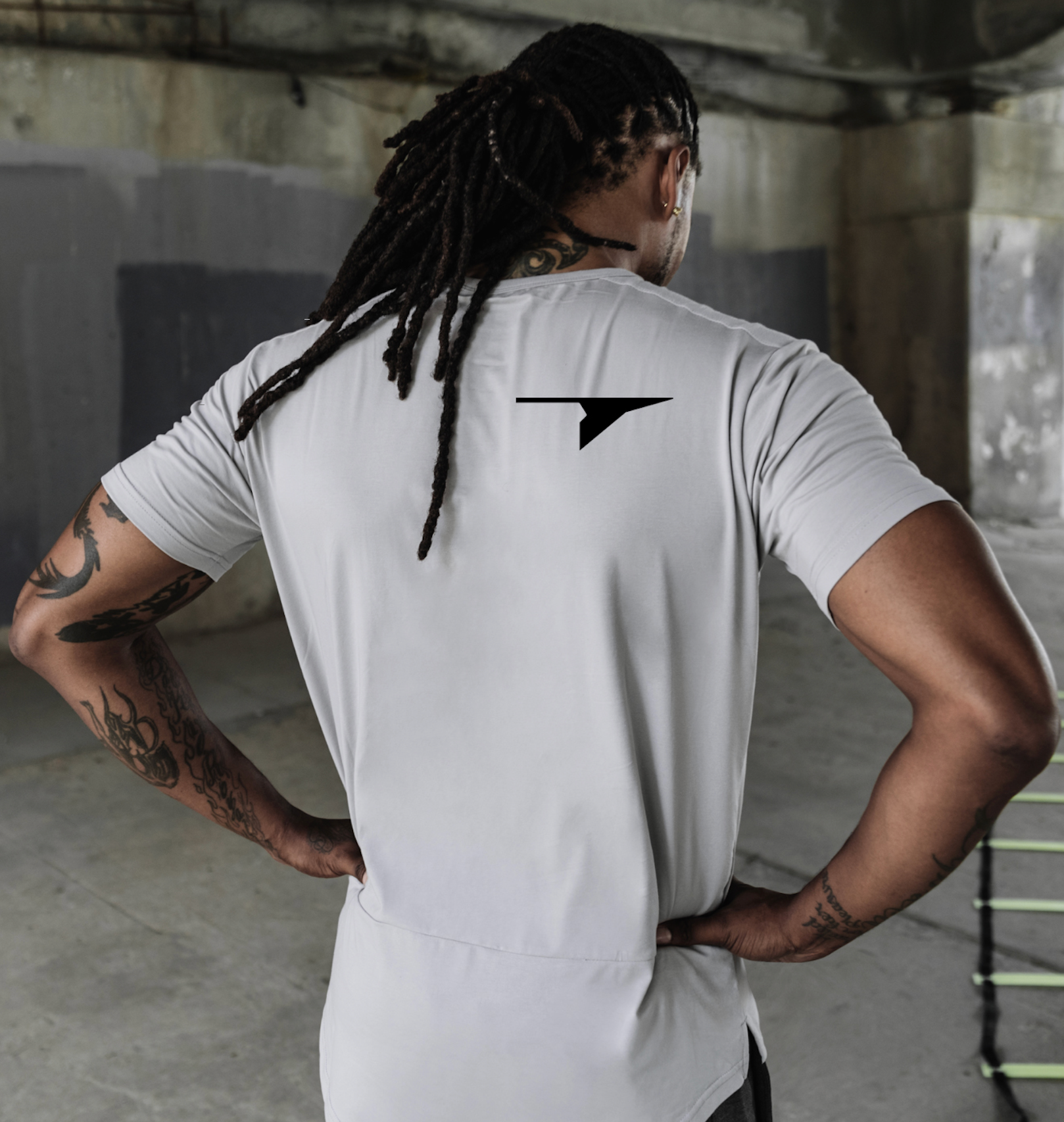 Performance Tee - Brutalist - Stone