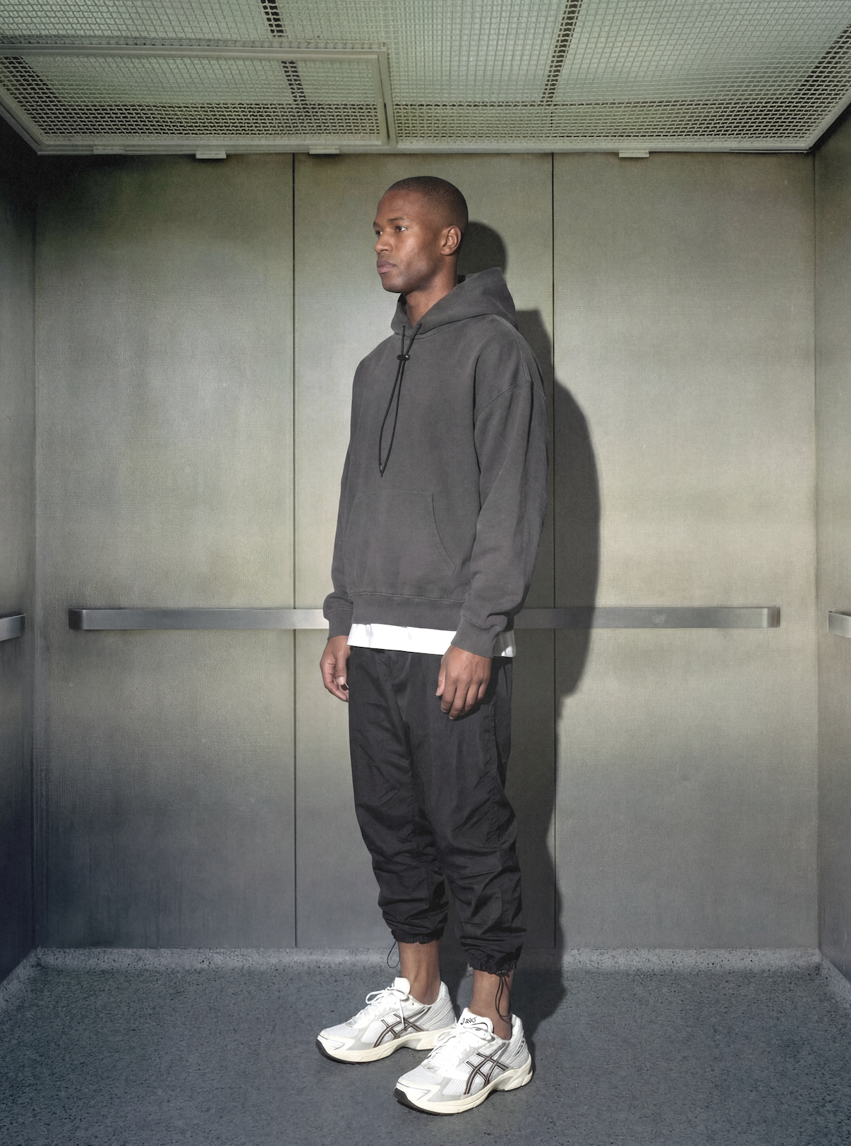 AC1 STAMP VINTAGE OVERSIZED HOODIE - ENTS GRAY