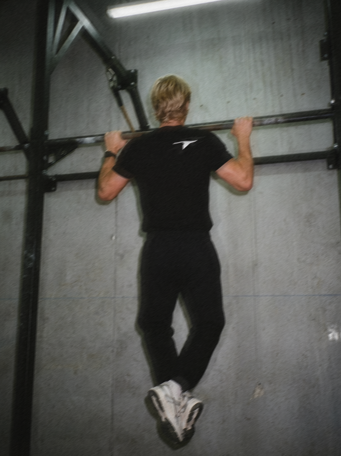 Performance Tee - Brutalist - Black