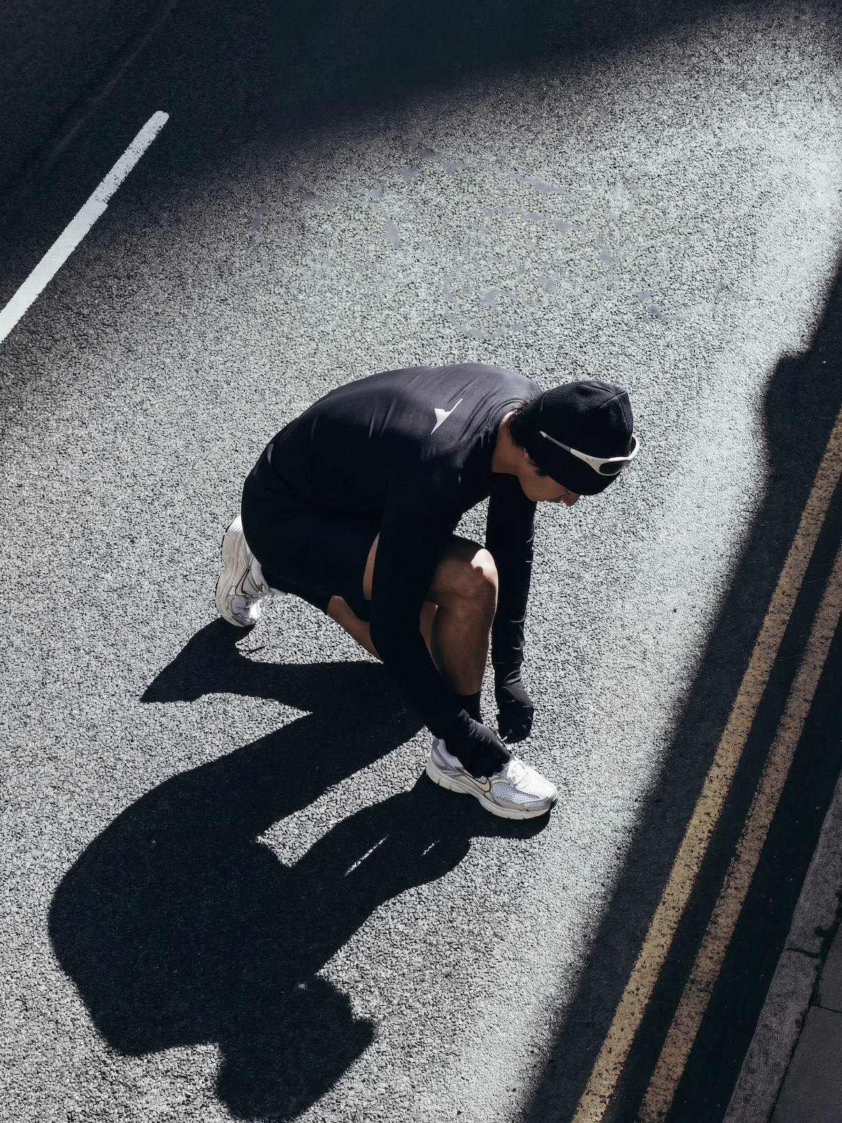 Performance Shirt LS - Brutalist - Black